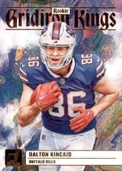 2023 Donruss Rookie Gridiron Kings Dalton Kincaid #RGK-11 card