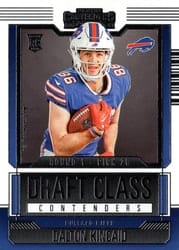 2023 Panini Contenders Draft Class Contenders Dalton Kincaid #7 card