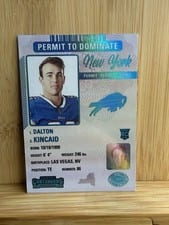 2023 Panini Contenders Permit to Dominate Dalton Kincaid #8 card