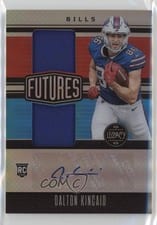 2023 Panini Legacy Futures Dual Patch Autographs Silver Dalton Kincaid #FDA-5 card