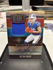 2023 Panini Legacy Futures Patch Autographs Silver Dalton Kincaid #FAPS-11 card