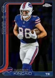 2025 Topps Chrome Base Set Dalton Kincaid #37 card