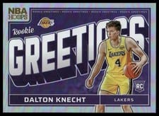 2024-25 Hoops Rookie Greetings Dalton Knecht #19 card