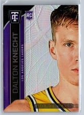 2024-25 Panini Totally Certified Portraits Dalton Knecht #19 card