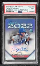 2022 Bowman Draft Class of 2022 Autographs Dalton Rushing #C22A-DR card