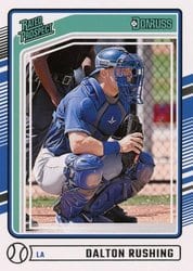 2024 Donruss Base Set Dalton Rushing #191 card