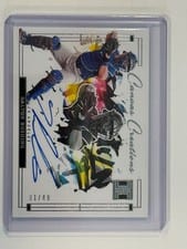 2024 Panini Impeccable Canvas Creations Signatures Dalton Rushing #CCS-DR card