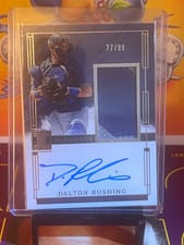 2024 Panini Impeccable Elegance Prospect Jersey Autographs Dalton Rushing #EPJ-DR card