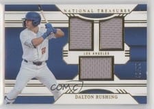 2024 Panini National Treasures Game Gear Swatches Trio Dalton Rushing #46 card
