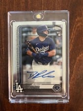 2025 Topps Chrome Update Autographs Dalton Rushing #RA-DR card