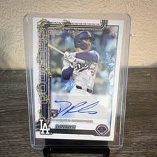 2025 Topps Holiday Autographs Dalton Rushing #PA-DR card
