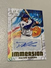 2025 Topps Inception Inception Immersion Autographs Dalton Rushing #IIA-DR card
