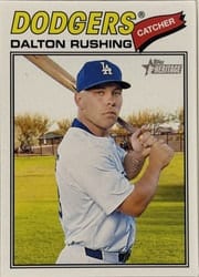 2026 Topps Heritage Base Set Dalton Rushing #246 card