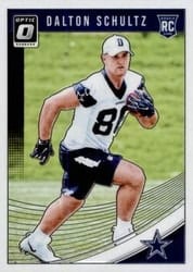 2018 Donruss Optic Base Set Dalton Schultz #137 card