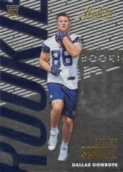 2018 Panini Absolute Base Set Dalton Schultz #111 card