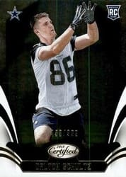 2018 Panini Certified Base Set Dalton Schultz #177 card