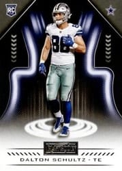 2018 Panini Playbook Base Set Dalton Schultz #191 card