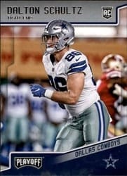 2018 Panini Playoff Base Set Dalton Schultz #277 card