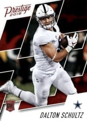 2018 Panini Prestige Base Set Dalton Schultz #229 card