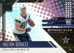 2018 Panini Unparalleled Base Set Dalton Schultz #282 card