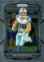 2022 Panini Prizm Base Set Dalton Schultz #81 card