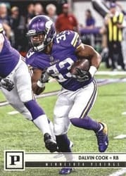 2018 Panini Base Set Dalvin Cook #185 card