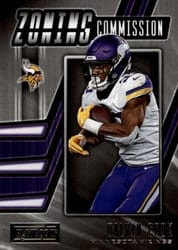 2019 Panini Playbook Zoning Commission Dalvin Cook #13 card