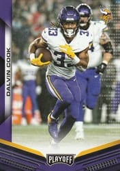 2019 Panini Playoff Base Set Dalvin Cook #140 card