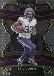 2019 Panini Select Base Set Dalvin Cook #58 card
