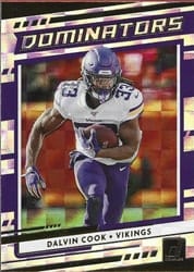 2020 Donruss Dominators Dalvin Cook #D-DC card