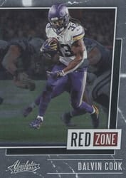 2020 Panini Absolute Red Zone Dalvin Cook #17 card