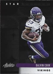 2020 Panini Absolute Star Gazing Dalvin Cook #19 card