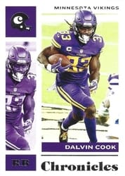 2020 Panini Chronicles Base Set Dalvin Cook #63 card