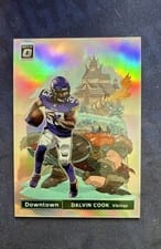 2020 Panini Donruss Optic Downtown Dalvin Cook #DT-17 card
