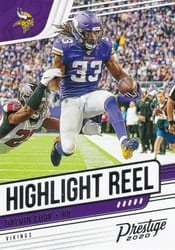 2020 Panini Prestige Highlight Reel Dalvin Cook #HR-DC card