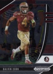 2020 Panini Prizm Draft Picks Base Set Dalvin Cook #21 card