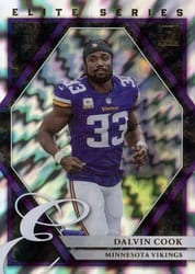2021 Donruss Elite Series Dalvin Cook #ES-DCO card