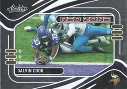2021 Panini Absolute Red Zone Dalvin Cook #14 card