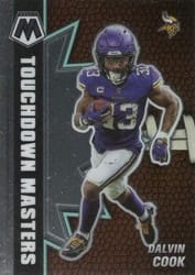 2021 Panini Mosaic Touchdown Masters Dalvin Cook #5 card