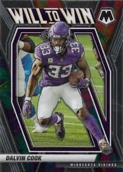 2021 Panini Mosaic Will to Win Dalvin Cook #12 card