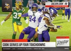 2021 Panini Prestige Highlight Reel Dalvin Cook #HR-DC card