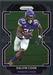 2021 Panini Prizm Base Set Dalvin Cook #129 card