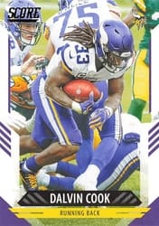 2021 Score Base Set Dalvin Cook #147 card