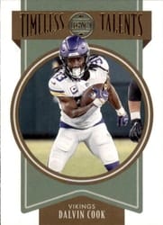 2022 Panini Legacy Timeless Talents Dalvin Cook #TT-2 card