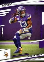 2022 Panini Prestige Base Set Dalvin Cook #190 card