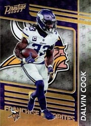 2022 Panini Prestige Franchise Favorites Dalvin Cook #FF-12 card