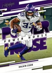 2022 Panini Prestige Power House Dalvin Cook #PH-4 card