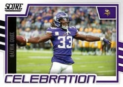 2022 Score Celebration Dalvin Cook #C-DC card