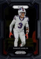 2023 Panini Prizm Base Set Damar Hamlin #27 card