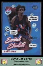 2024-25 Bowman University Chrome Social Studies Dame Sarr #SS-16 card